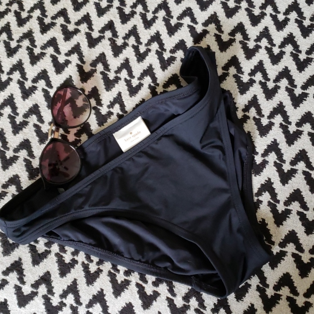 3 for $50 - Kate Spade Black Bikini Bottom, L